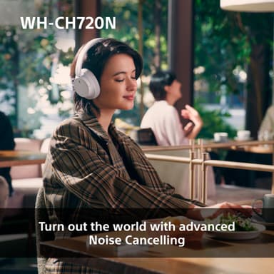 Sony WH-CH720N trådlösa around-ear hörlurar (rosa)