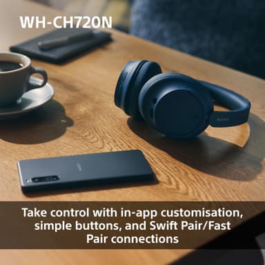 Sony WH-CH720N trådlösa around-ear hörlurar (rosa)