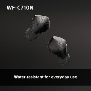 Sony WF-C710N true wireless in-ear hörlurar (svart)