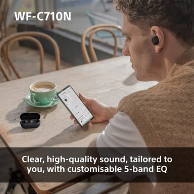 Sony WF-C710N true wireless in-ear hörlurar (rosa)