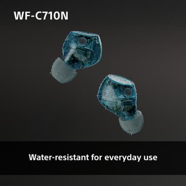 Sony WF-C710N true wireless in-ear hörlurar (glas blå)
