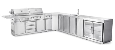 Hörnmodul 90° - Large - Stainless