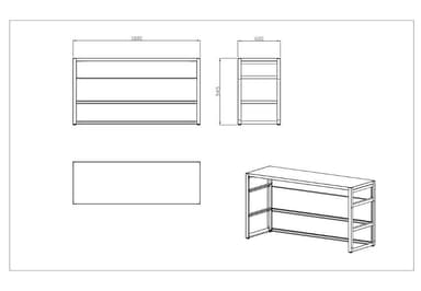 Nordic Line - Barmodul 180 cm