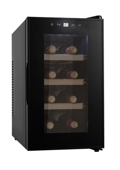 Fristående termoelektrisk vinkyl - Northern Collection 8 Black
