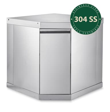 Hörnmodul 90° - Large - Stainless