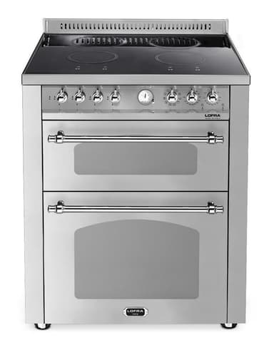 Lofra Spis - Dolce Vita 70 cm (2 ugnar) (Rostfri/Krom) Induktion