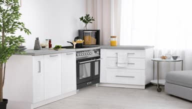 Lofra Spis - Venezia 90 cm (2 ugnar) (Svart) Induktion