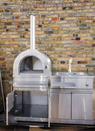 Myoutdoorkitchen - Inox Range - Modul med pizzaugn