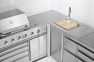Hörnmodul 90° - Stainless