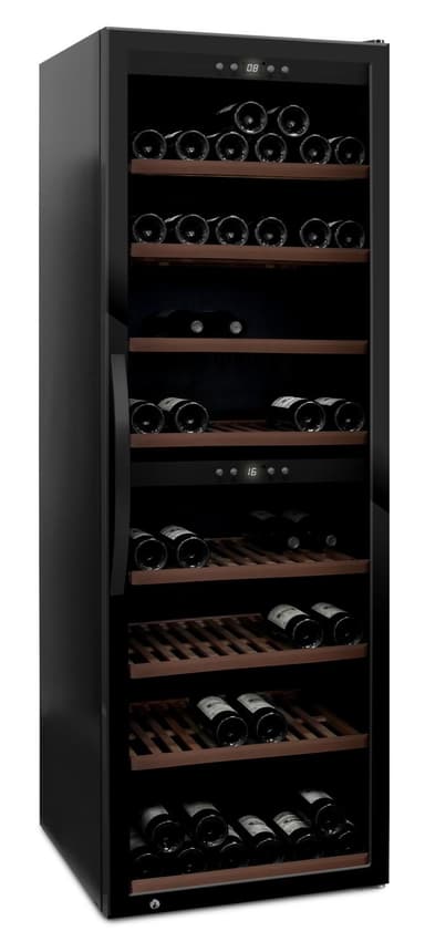 Fristående vinkyl - WineExpert 180 Fullglass Black