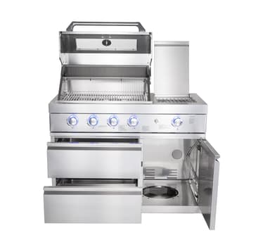 Pure - Fristående utekök - Compact - Stainless