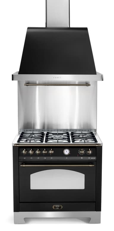 Spis - Dolce Vita 90 cm (1 ugn) (Svart/Brons) Gas