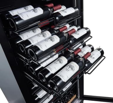Fristående vinkyl - WineExpert 192 Fullglass Black Label-view