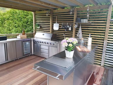 Modul med förvaringsskåp - Stainless