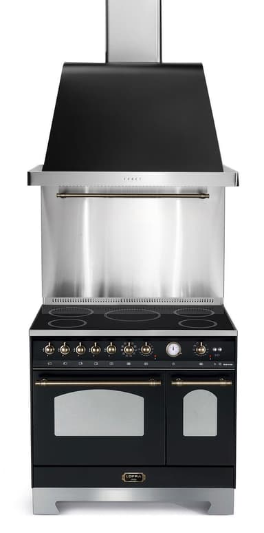 Lofra - Dolce Vita 90 cm (2 ugnar) (Svart/Brons) Induktion