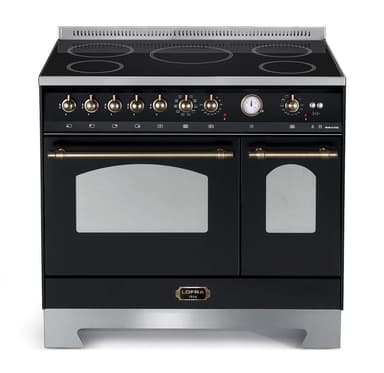 Lofra - Dolce Vita 90 cm (2 ugnar) (Svart/Brons) Induktion