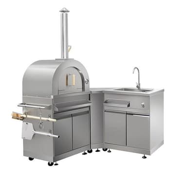 Myoutdoorkitchen - Inox Range - Hörnmodul 90°