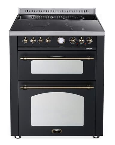 Lofra Spis - Dolce Vita 70 cm (2 ugnar) (Svart/Brons) Induktion