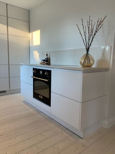 Inbyggbar ugn Dolce Vita 60 cm (Svart/Mässing)