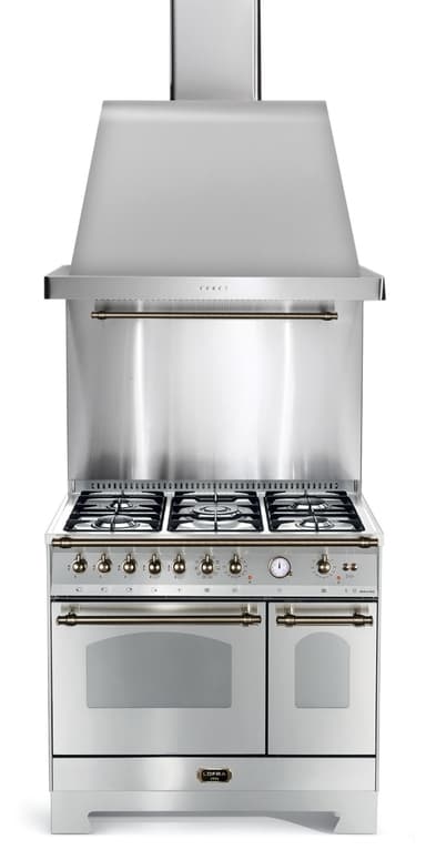 Spis - Dolce Vita 90 cm (2 ugnar) (Rostfri/Brons) Gas