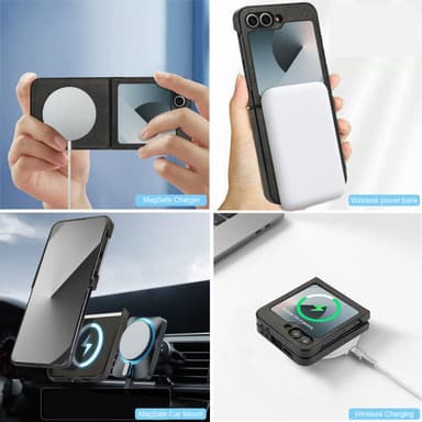 Magnetiskt skal till Samsung Galaxy Z Flip 6