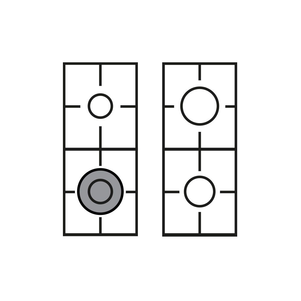 Spis - Dolce Vita 60 cm (1 ugn) (Svart/Krom) Gas