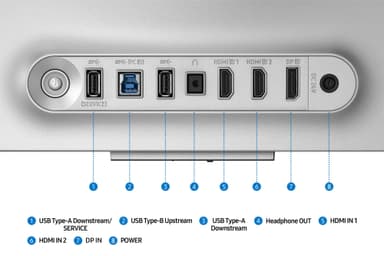 Samsung 32" Odyssey OLED G8 G81SF QD-OLED-bildskärm