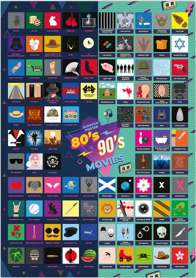 Mad Monkey Top 100 80s & 90s Movies poster