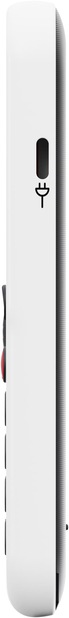 Doro Leva X10 mobiltelefon (vit/svart)