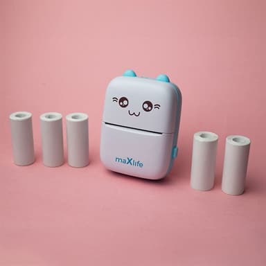 Maxlife Ettikettskrivare MXTP-100 - Blå