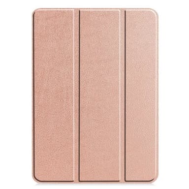 Konstläderfodral med ställ till iPad 13 (2024) - RoseGold