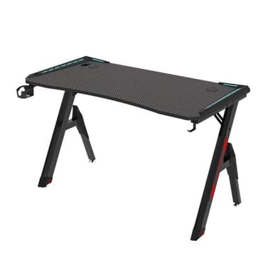 Gamingbord med RGB - Svart
