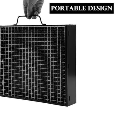 Portabel Grill - Bärbar & hopfällbar minigrill
