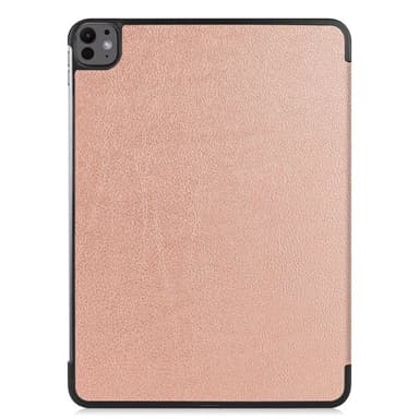 Konstläderfodral med ställ till iPad 13 (2024) - RoseGold