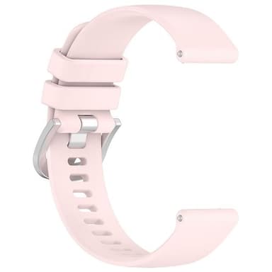 Silikonarmband 18mm till Huawei Watch GT 4 41mm -Rosa