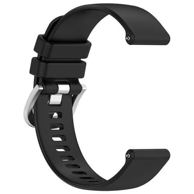 Silikonarmband 18mm till Huawei Watch GT 4 41mm - Svart