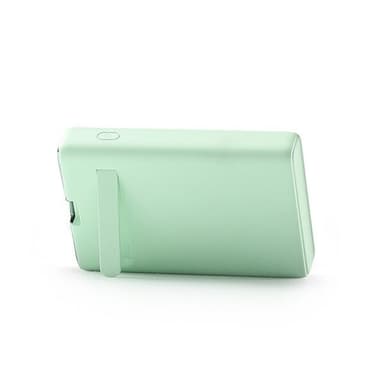 Joyroom Powerbank 10000mAh med trådlös laddning 20W + Lightning - USB-C-kabel - Grön
