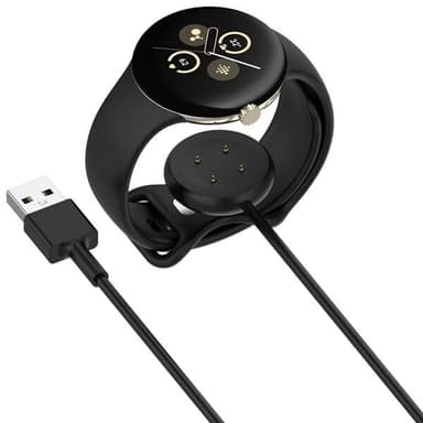 Laddkabel med USB och magnetisk anslutning till FitBit Ace LTE