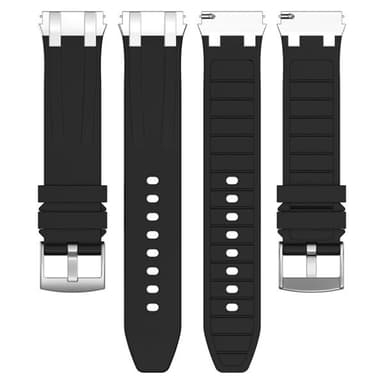 Silikonarmband till Amazfit Watch Bip 5 22mm - Svart