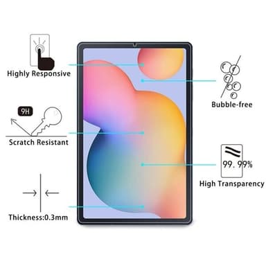 Skärmskydd 9H härdat glas Samsung Galaxy Tab S6 Lite P610 / P615