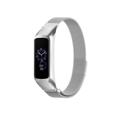 Milanese Loop-armband till Samsung Galaxy Fit2 - Silver