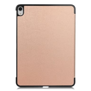 Konstläderfodral med ställ till iPad Air 13 (2024) - RoseGold