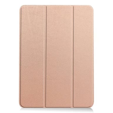 Konstläderfodral med ställ till iPad Air 13 (2024) - RoseGold