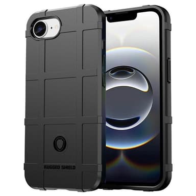Rugged Shield skal iPhone 16e - Svart