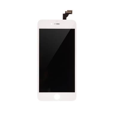 iPhone 6 Plus Skärm LCD Display Glas - Livstidsgaranti - Vit