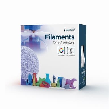 ABS-Filament till 3D-skrivare 3mm 1kg - Svart