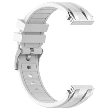 Silikonarmband till Amazfit Watch Bip 5 22mm - Vit