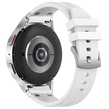 Silikonarmband till Amazfit Watch Bip 5 22mm - Vit