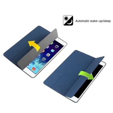 Konstläderfodral med pennhållare till iPad Pro 10,5""