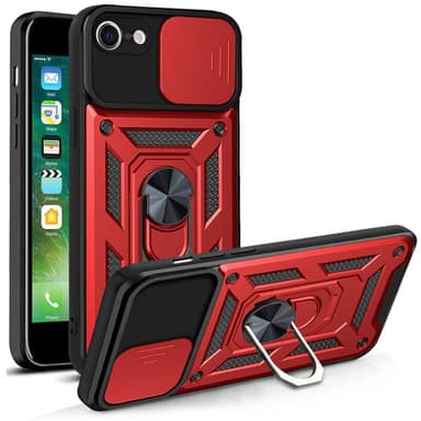 Jazz 3i1 skal iPhone 16e - Röd